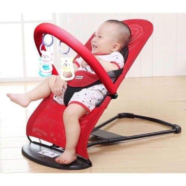 Ghế Rung Nhún Bập Bênh kèm đồ chơi cho bé yêu thư giãn, bé chơi ngoan mẹ rảnh tay chăm con, làm việc nhà...