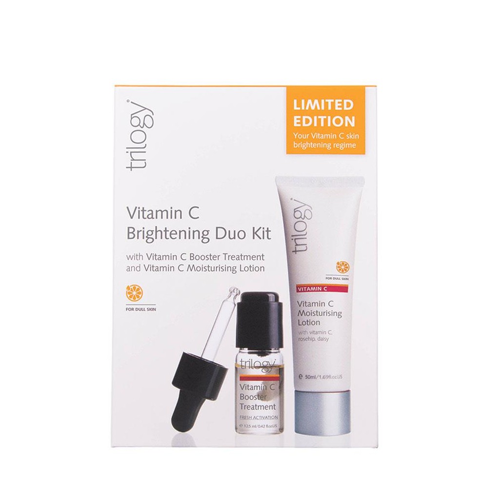 Trilogy Bộ 2 Sản Phẩm Dưỡng Sáng Da Bản Giới Hạn Vitamin C Brightening Duo Kit