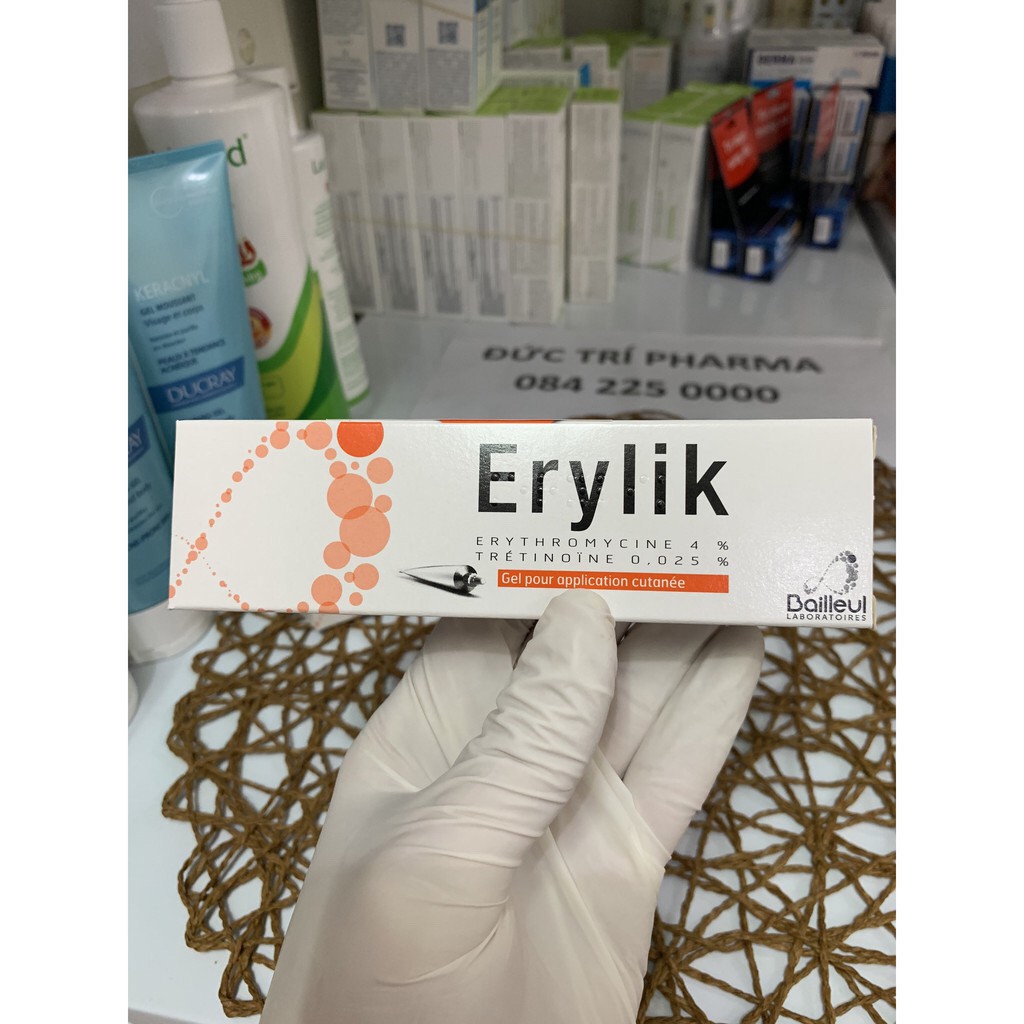 Erylik 30g- hết mụn bọc, mụn mủ, trứng cả, mụn ẩn, mụn đầu đen, giảm mụn hiệu quả | BigBuy360 - bigbuy360.vn