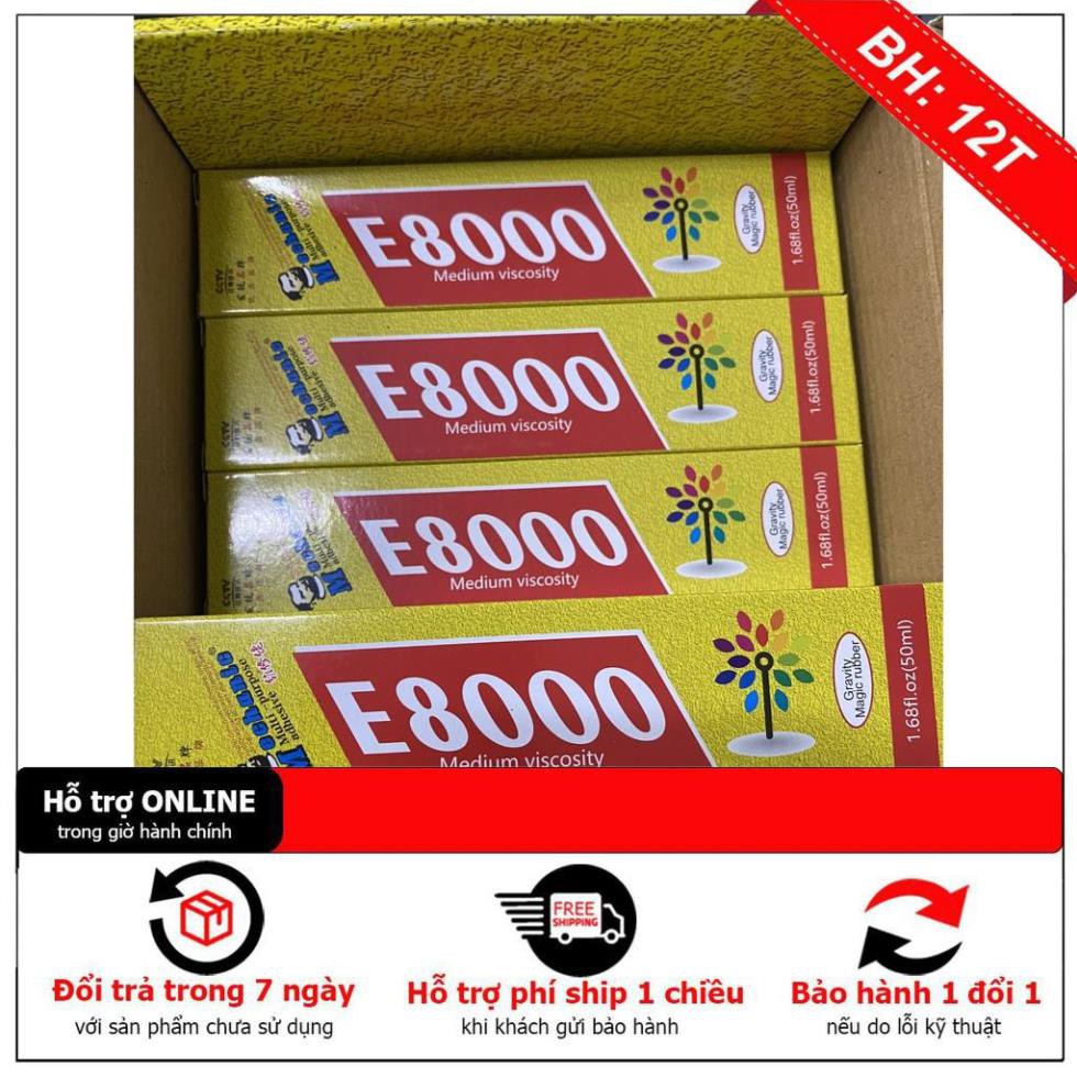 [BH12TH] Keo Dán Viền Màn Hình, Nắp Lưng Điện Thoại E8000 trong suốt 80ml