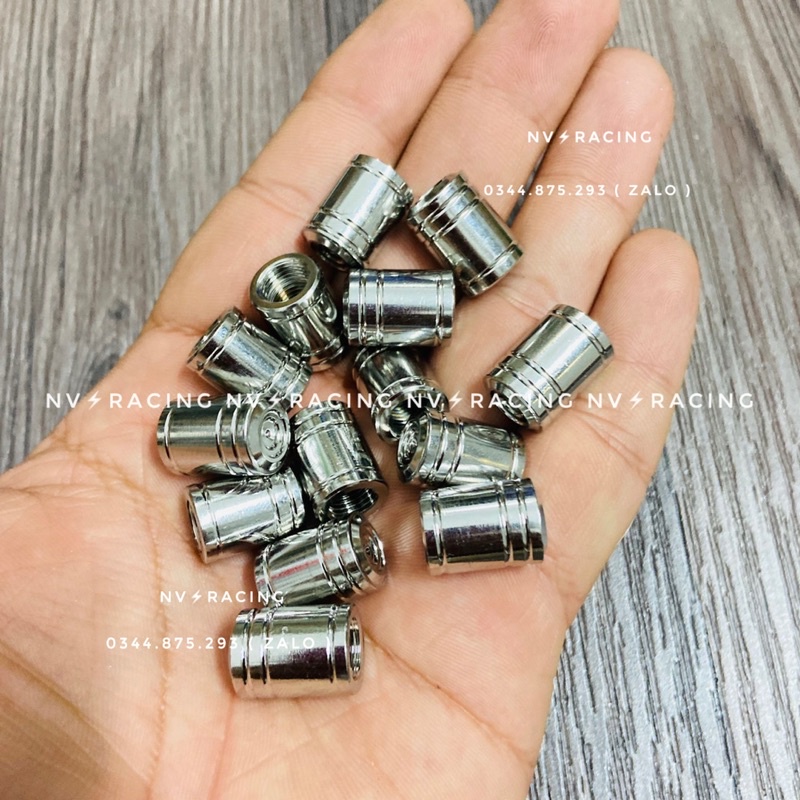 Bộ van vòi kiểu pitton chạy chỉ inox 304 sáng bóng
