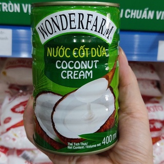 NƯỚC CỐT DỪA WONDERFARM 160ml/400ml