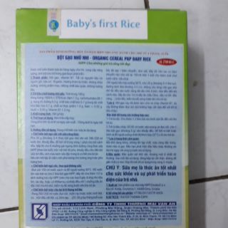 Bột ăn dặm Hipp Organic
