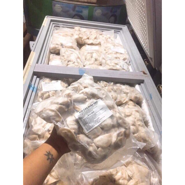 Sủi cảo nhân thịt chính hãng Foseca 1kg | BigBuy360 - bigbuy360.vn