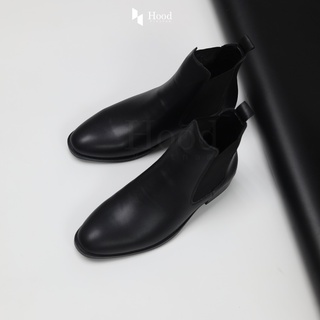 Giày Chelsea Boot Hood - Da pu cao cấp loại 1 - Đế cao su đúc nguyên khối