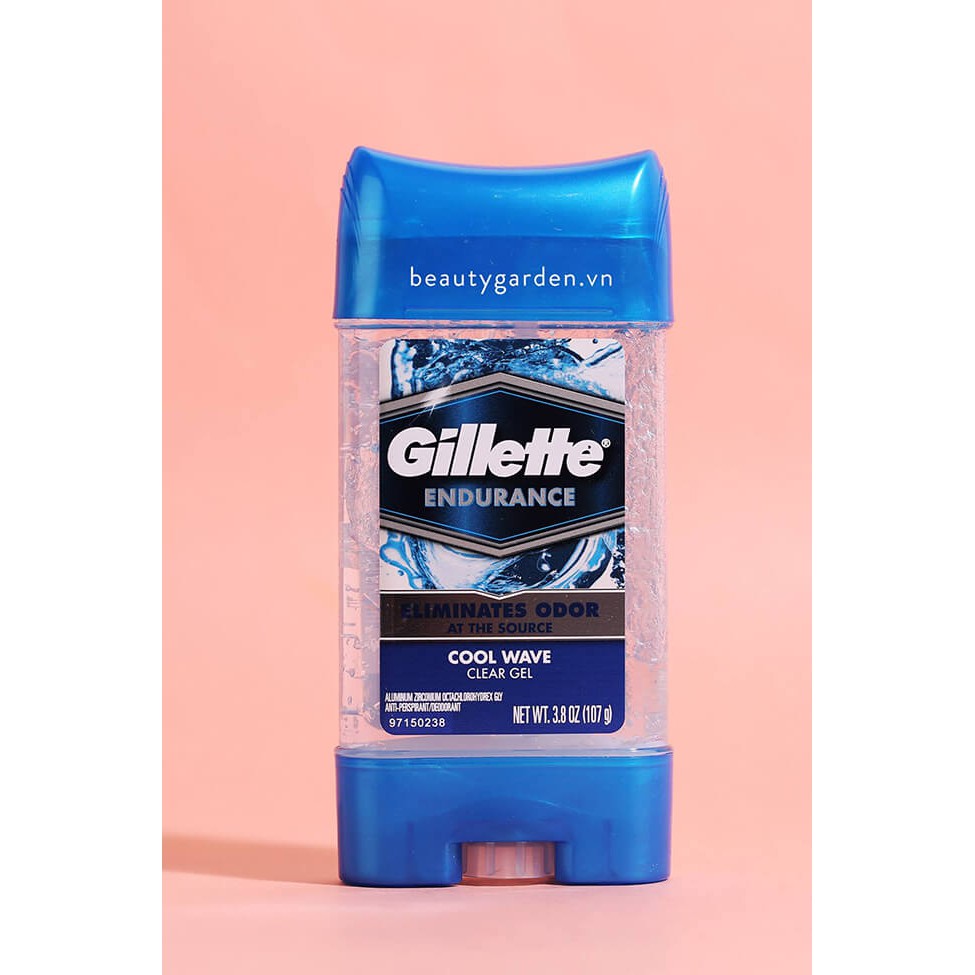 Lăn Khử Mùi GILLETTE  ENDURANCE COOL WAVE 107g Made in Usa