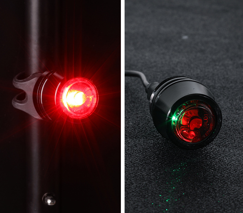 Đèn hậu LED USB MOSOWORLD màu đỏ cảnh báo an toàn không thấm nước cho xe đạp