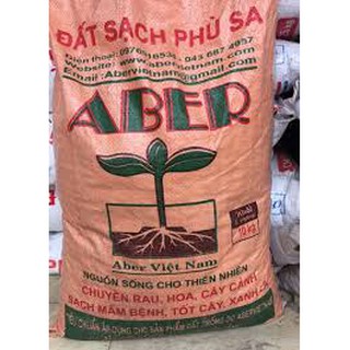 Đất Aber phù sa trồng cây (10kg/bao)