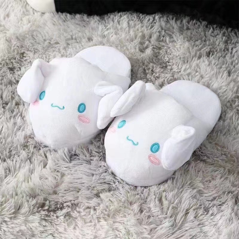 Cinnamoroll Dép Bông Đi Trong Nhà Thiết Kế Tai Di Chuyển Sáng Tạo Đáng Yêu
