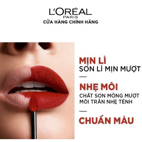 Son mịn lì cao cấp L'Oréal Paris Rouge Signature 7ml