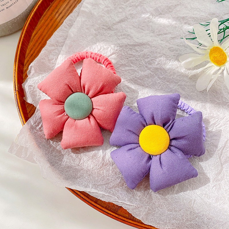 Dây Buộc Tóc Cao Su Co Giãn Thời Trang Cho Nữ