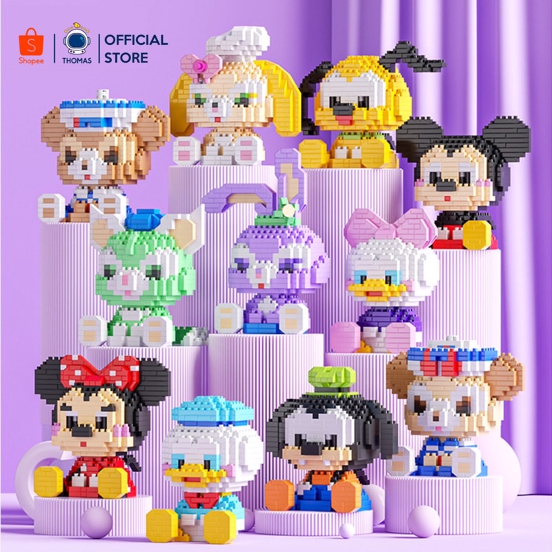 LEGO LẮP RÁP THÚ CƯNG MÔ HÌNH 3D BỘ ĐỒ CHƠI LẮP RÁP TRÍ TUỆ CHO TRẺ