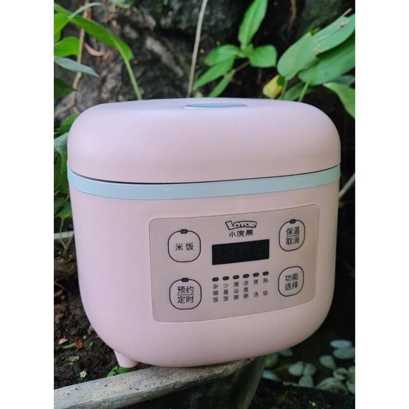 [CHÍNH HÃNG] [1 đổi 1] Nồi cơm điện MINI 2L đa năng - Hầm xương - Nấu Cháo - Hấp - Hàng nội địa Trung Cao Cấp, Tiện ích | BigBuy360 - bigbuy360.vn