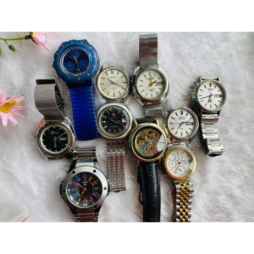 Đồng hồ nam si tuyển (seiko, swatch, citizen...) | Shopee Việt Nam