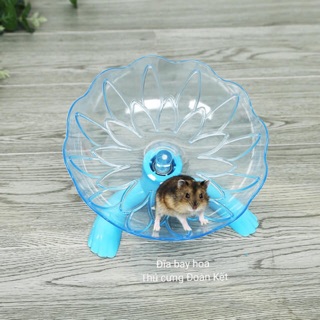 Đĩa bay parabol hình hoa cho hamster