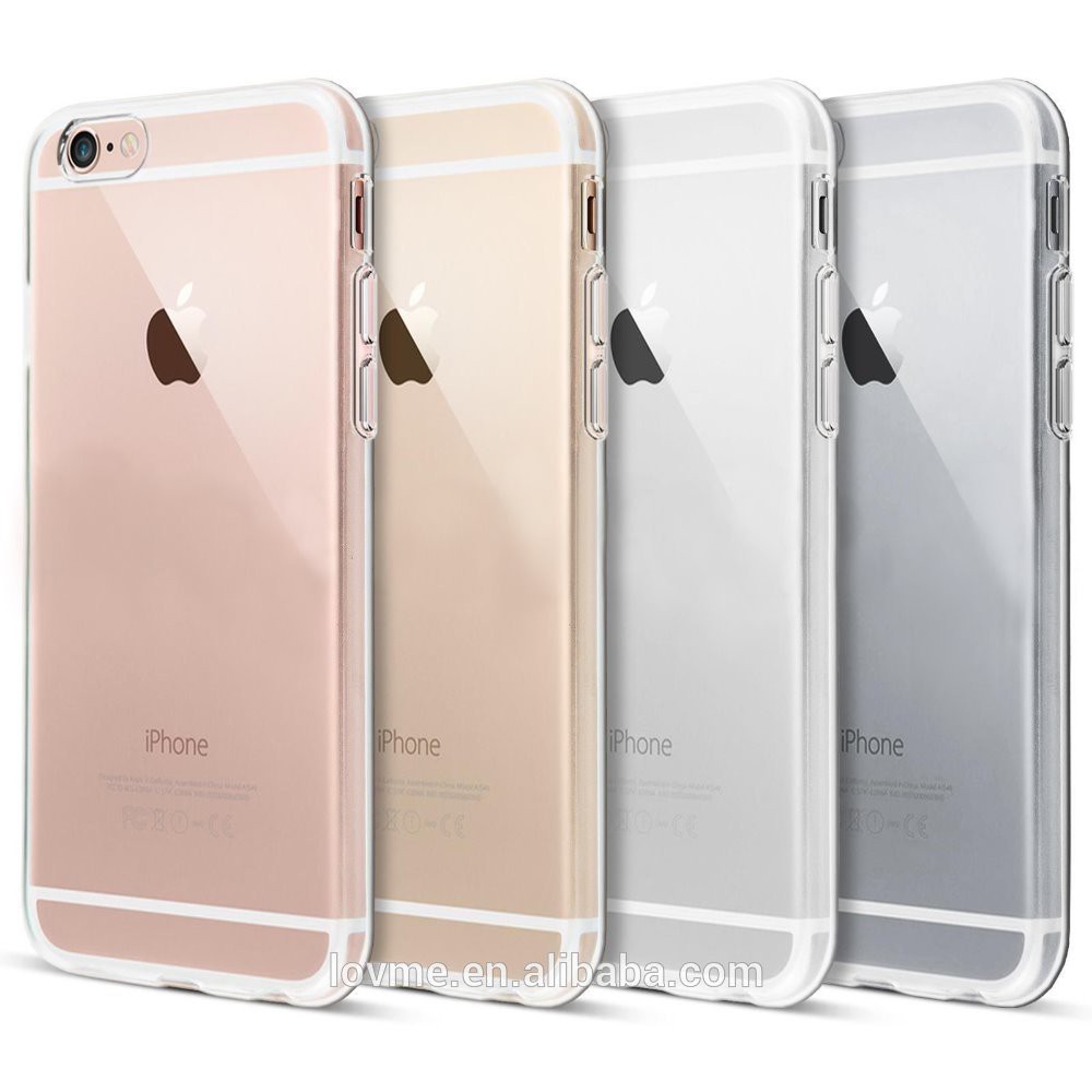 Ốp Silicon iPhone 6S Plus (Trong suốt) (Loại A+ chống ố vàng)