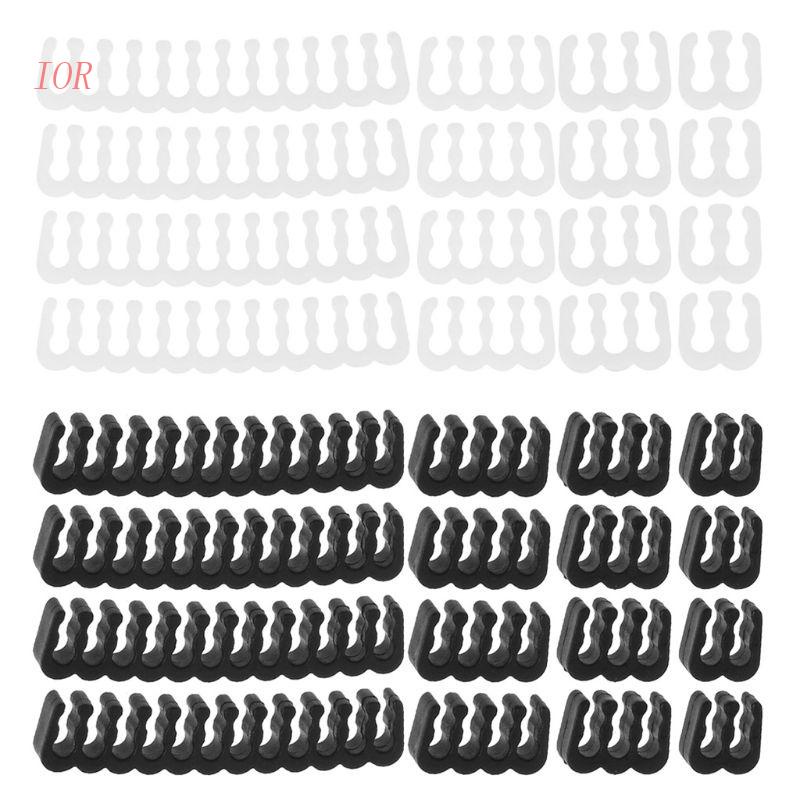 Kẹp Sắp Xếp Dây Cáp Máy Tính 2.5-3.2mm 16 Cái 4 / 6 / 8 / 24 Pin