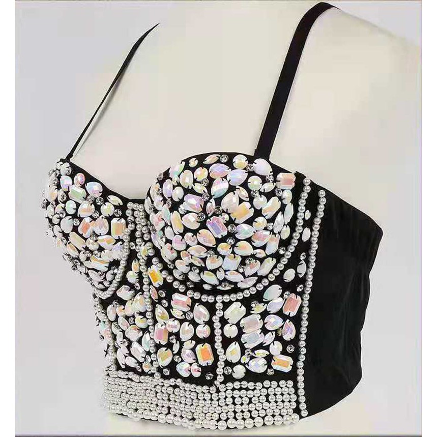 Áo bra đính đá lấp lánh sexy cho nữ