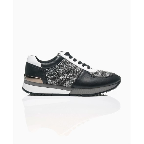 (Thanh lý) Giày sneaker tweed Michael Kors auth full box