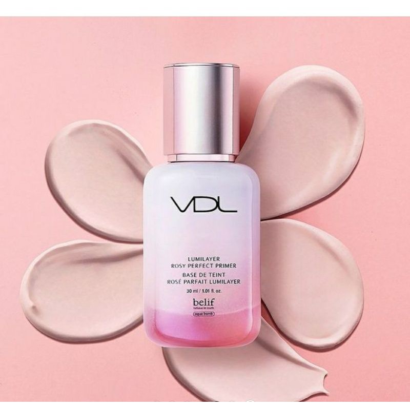 KEM LÓT VDL NÂNG TONE, VDL LUMILAYER ROSE PERFECT PRIMER SPF50+/PA+++ | BigBuy360 - bigbuy360.vn