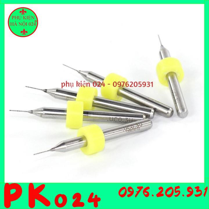 [0.3mm] Combo 10 Mũi Khoan CNC Sắc Nét Cao Cấp Độ Chính Xác Cao Đường Kính 0.3mm