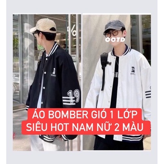 ÁO BOMBER GIÓ NAM NỮ CHẤT CỰC ĐẸP