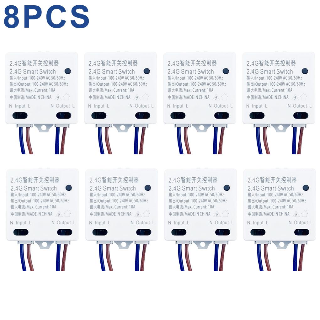 Mô Đun Công Tắc Mini 2 4G Không Dây Điều Khiển Đèn Từ Xa Bằng ABS Chống Cháy