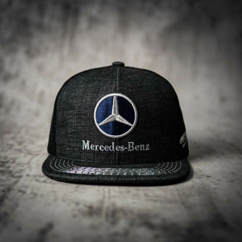 Mũ/Nón Hãng xe Mercedes-Benz Snapback VNXK (xám)- Thời trang thể thao nam nữ