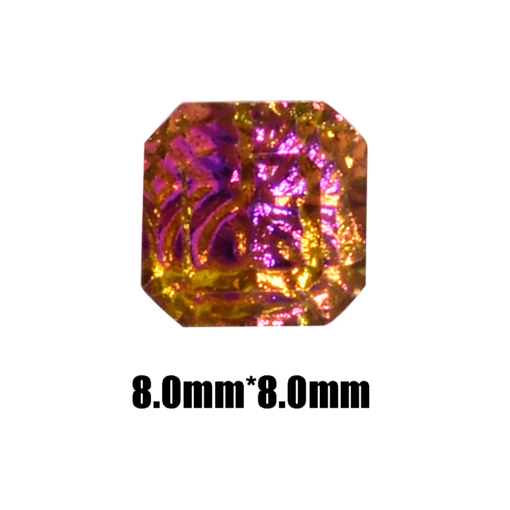 Set 10 Phụ Kiện Kim Cương Giả Hình Hoa Sen 3D Lấp Lánh Để Trang Trí Móng Tay