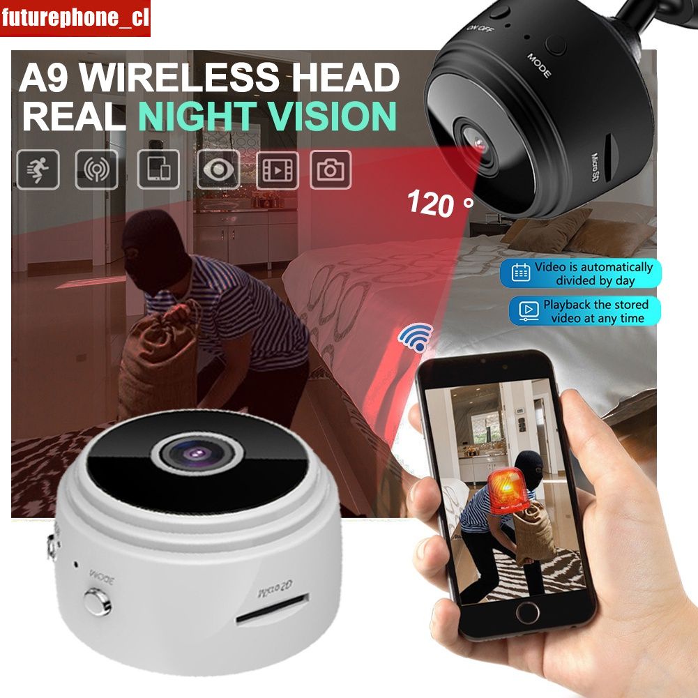 1080P HD A9 Camera Quan Sát Camera Camera WiFi IP Mạng Màn Hình Camera An Ninh HD Camera An Ninh Ngoài Trời camera An Ninh WiFi Nhỏ Giám Sát Tại Nhà Máy Camera FUTUREPHONE