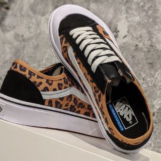 Vans LEOPARD ban đầu giày vải thường
