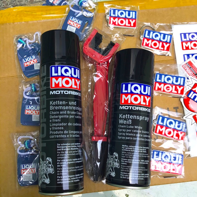 Combo Dưỡng Sên Liqui Moly Dạng Sáp 1591 + Rửa Sên Phối Cao Su Liqui 1602 + Quà Tặng