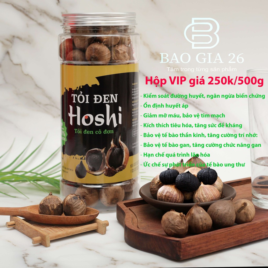 [500g] Tỏi hộp cô đơn (làm quà biếu, đẹp, lịch sự, sang trọng)