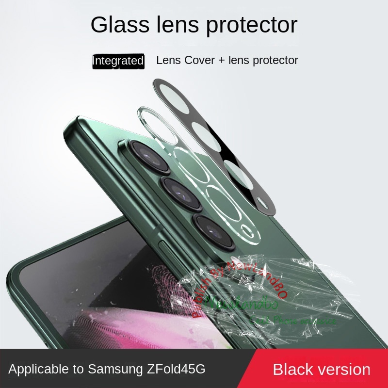 Kính Cường Lực Màu Đen Bảo Vệ Camera Sau Cho Samsung Glaxy Z fold 4 3 Fold4 Fold3 5G