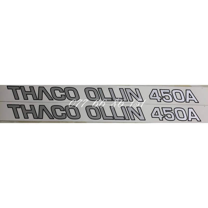 Tem Chữ Dán Thaco Ollin 450A