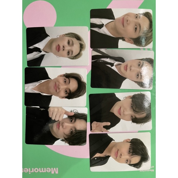 Photocard trong bộ DVD Memories 2020 -2021