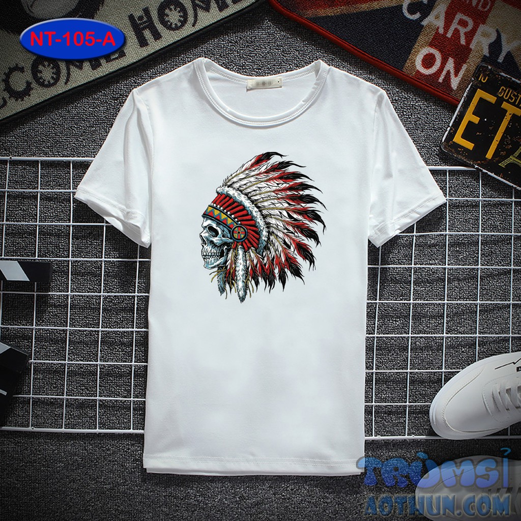 Áo thun nam ngắn tay in NT-105