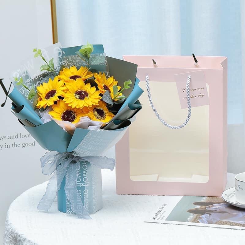 Set hoa sáp hướng dương