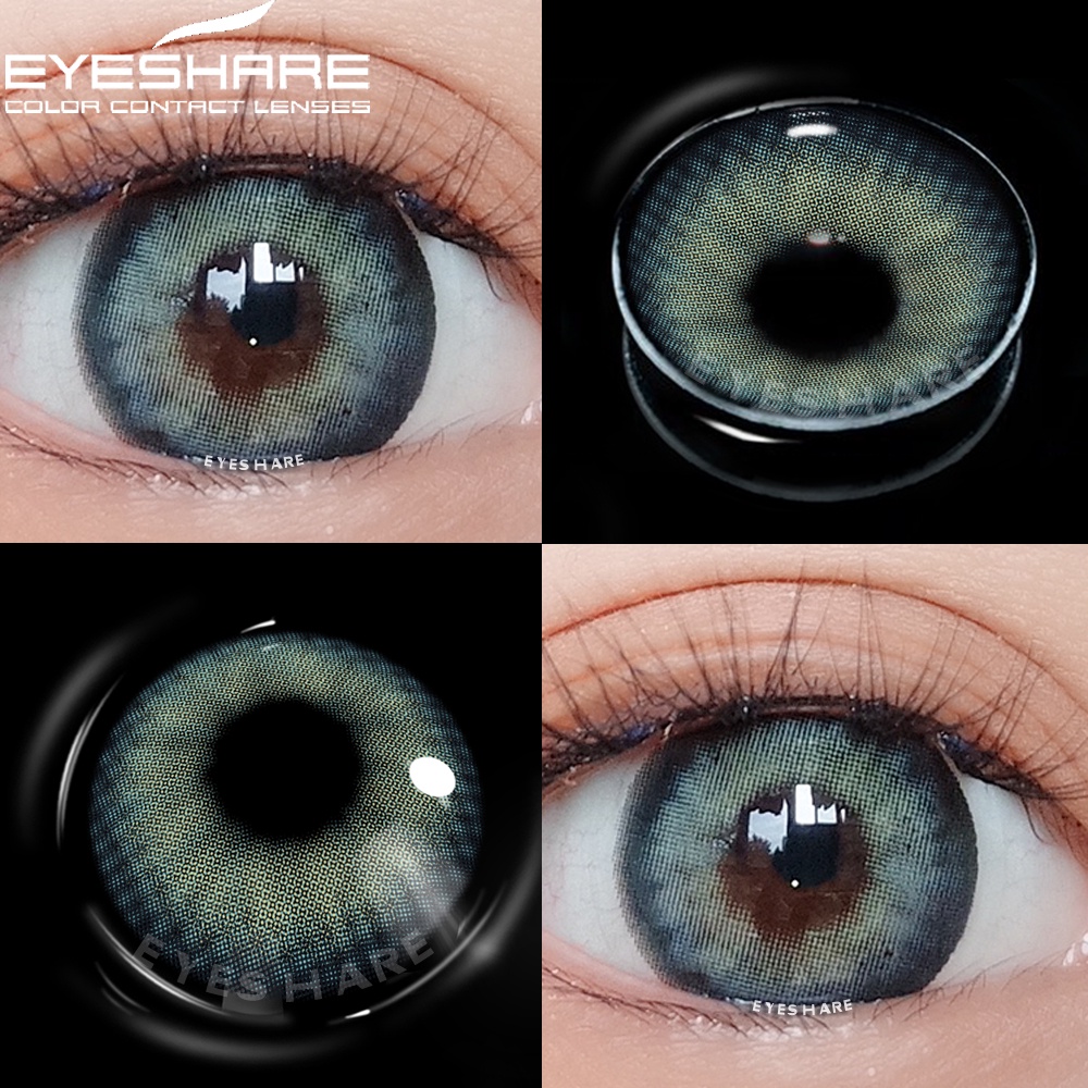 EYESHARE [Hàng mới về] Cặp kính áp tròng màu sắc độc đáo thời trang