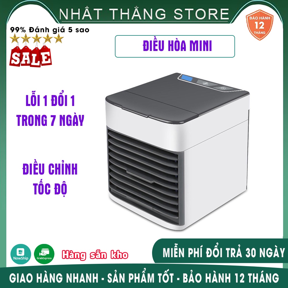 Quạt Điều Hòa Mini Công Nghệ Hàn Quốc - Quạt Điều Hòa Mini Hơi Nước Siêu mát - BẢO HÀNH 12 THÁNG