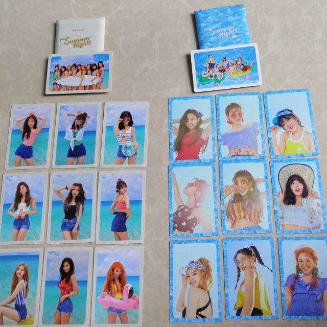 Set Pre Order Photocard Twice Summer Nights Official Shopee Việt Nam