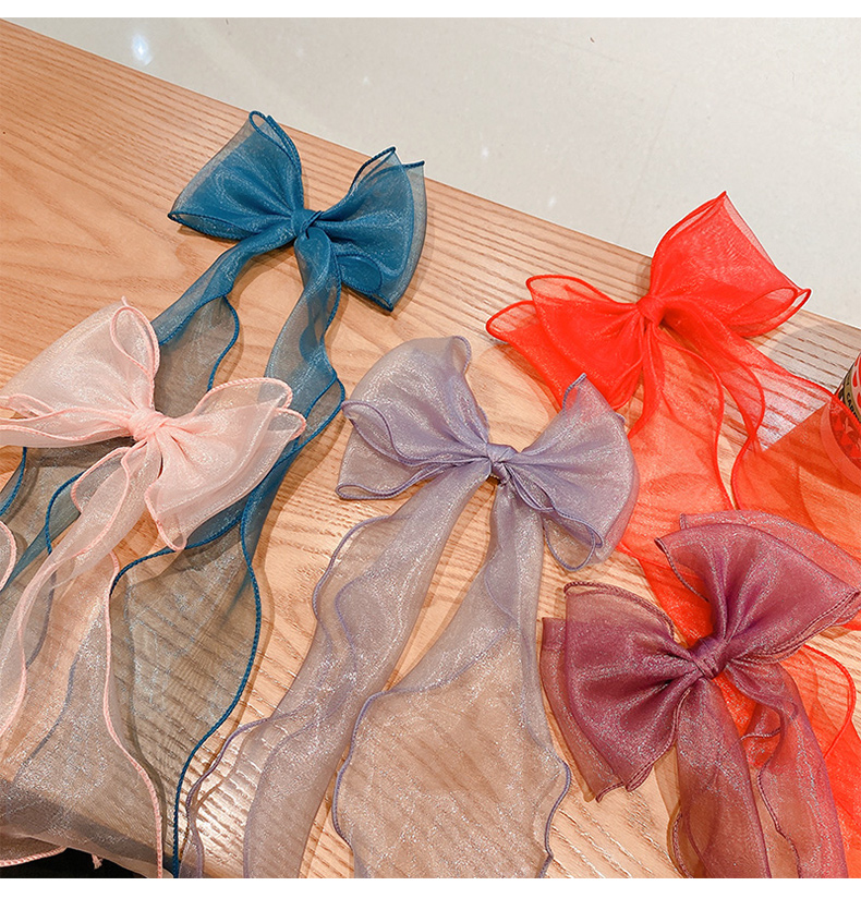 Kẹp Tóc Nơ Kiểu Hàn Quốc Cho Nữ