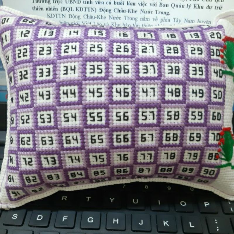 gối ghim kim handmade