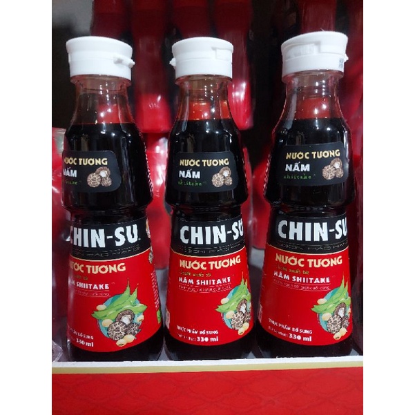 nước tương chin su chai 330ml(mới )