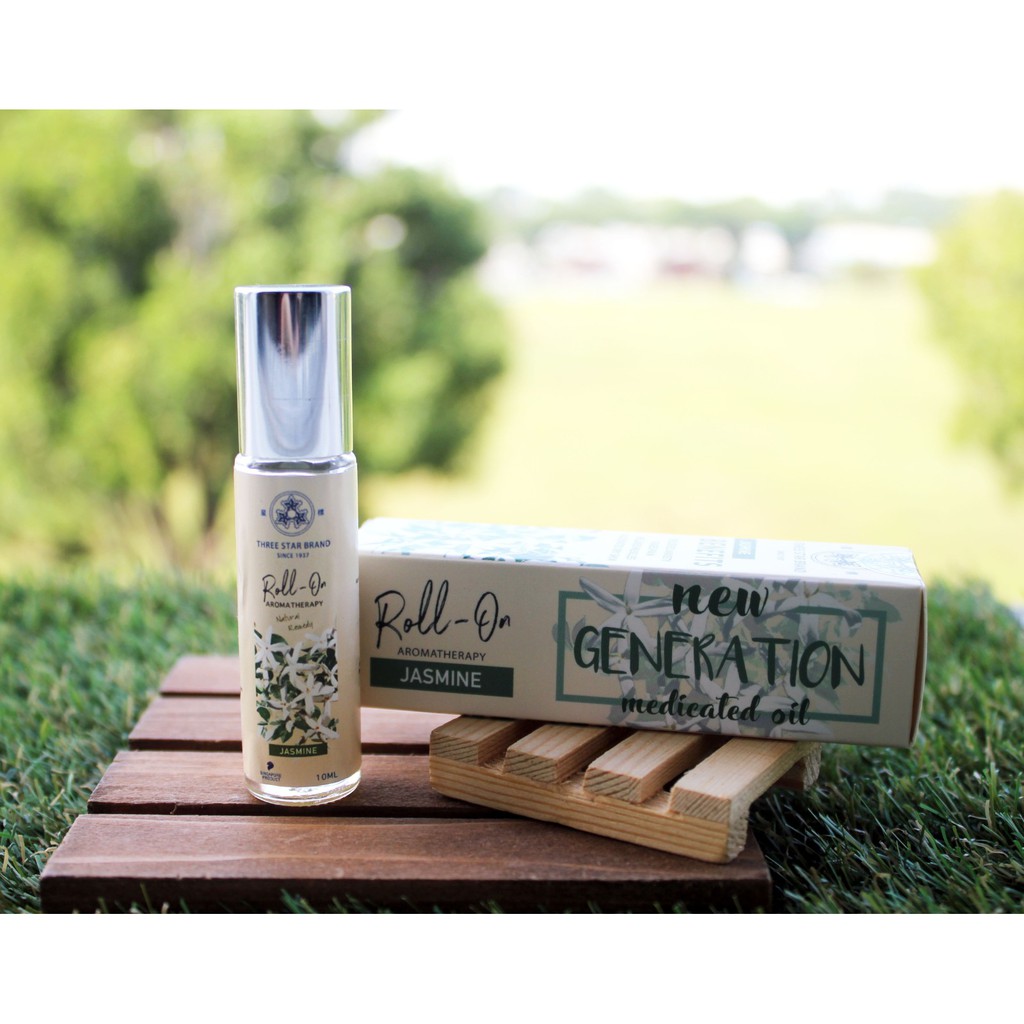 Dầu gió Three Star bi lăn Singapore 10ml: