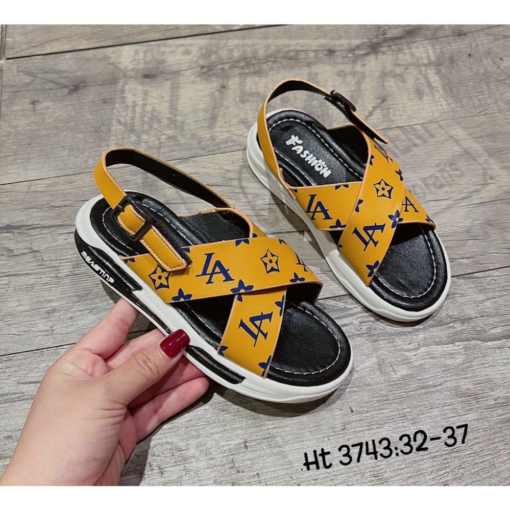 ⚡️[Kho Sỉ- Deal Sốc] sandal quai chéo bé size 21-35 mềm nhẹ bền chắc