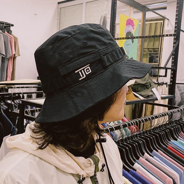 Mũ tai bèo TJO Bucket Hat style Camping, cắm trại, du lịch, vintage