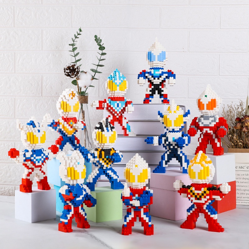 Khối Đồ Chơi LEGO Lắp Ráp Mô Hình Quái Vật Ultraman Âm Nhạc Sáng Tạo