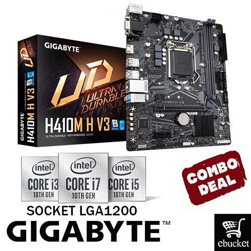 Mainboard Gigabyte GA-H410M-H V3