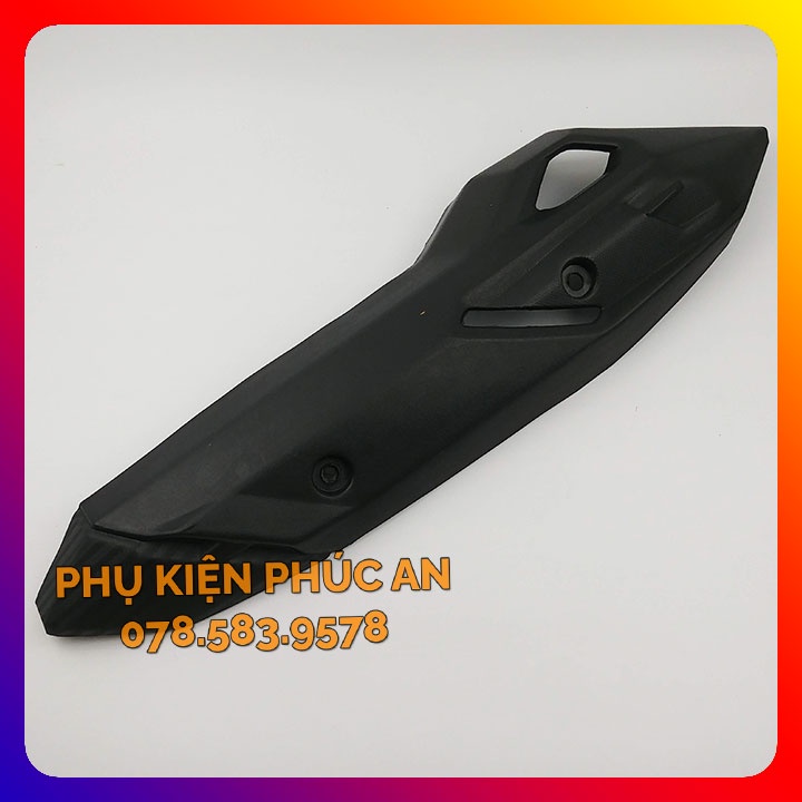 Ốp che ống pô xe Vario/Click 125 150 đời đầu,mới nhất-pát cách nhiệt ống xả 2015 2016 2017 2018 2019 2020 2021 2022 2023